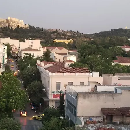 Enilion , Center With View To Acropolis Aten